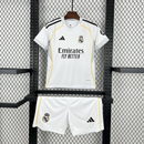 Conjunto Infantil Real Madrid home branco 2025/26