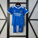 Conjunto Infantil Real Madrid terceiro 2025/26