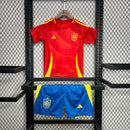 Conjunto Infantil Espanha Home 2024/25