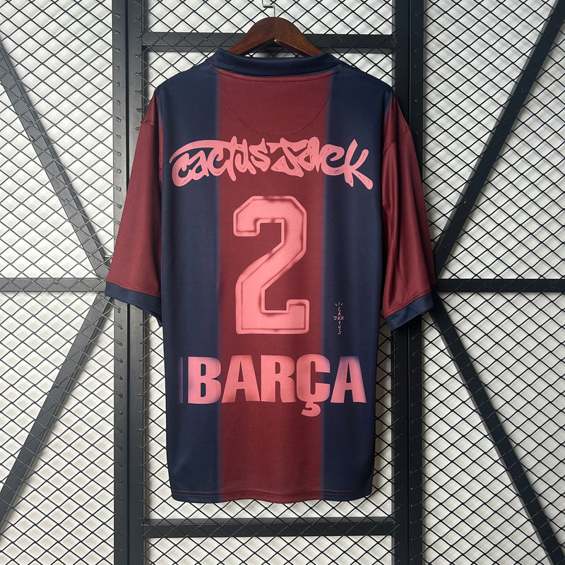 Camiseta Barcelona CactusJack Oversize 2025/26