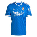 Camiseta Real Madrid azul terceira 2025/26