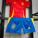 Conjunto Infantil Espanha Home 2024/25