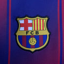 Camisola Barcelona home azul e vermelho 2025/26