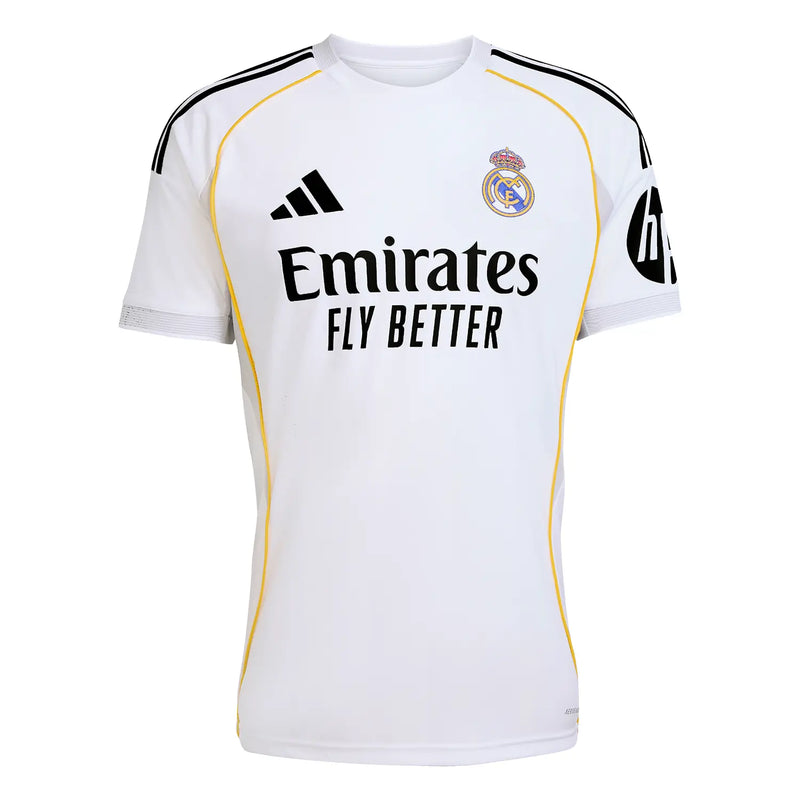 Camiseta Real Madrid branca Home 2025/26